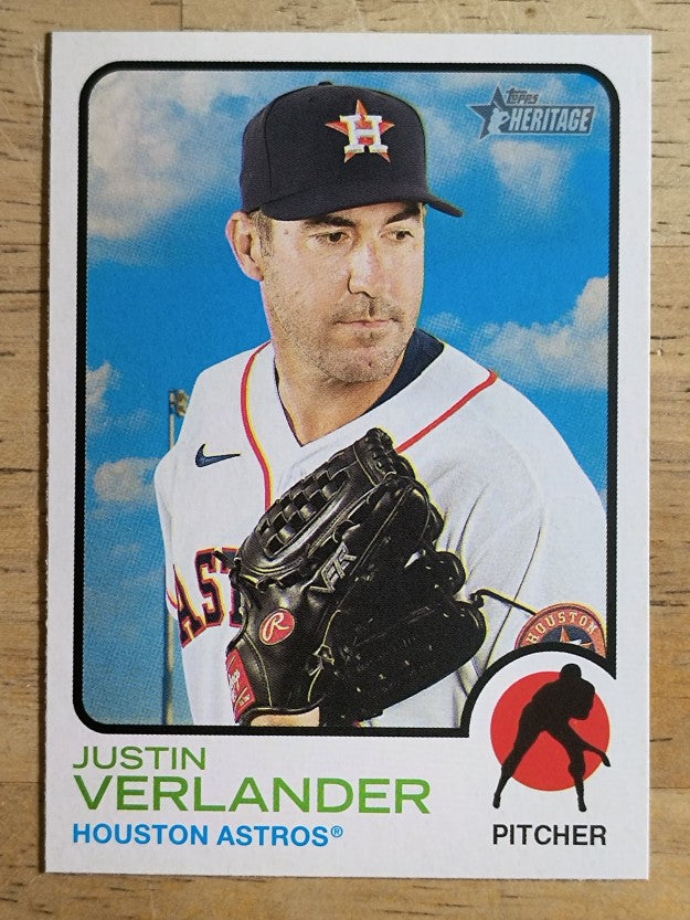 2022 Topps Heritage #105 Justin Verlander