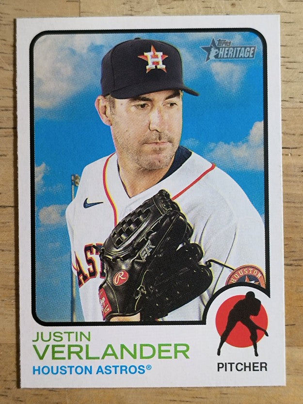 2022 Topps Heritage #105 Justin Verlander