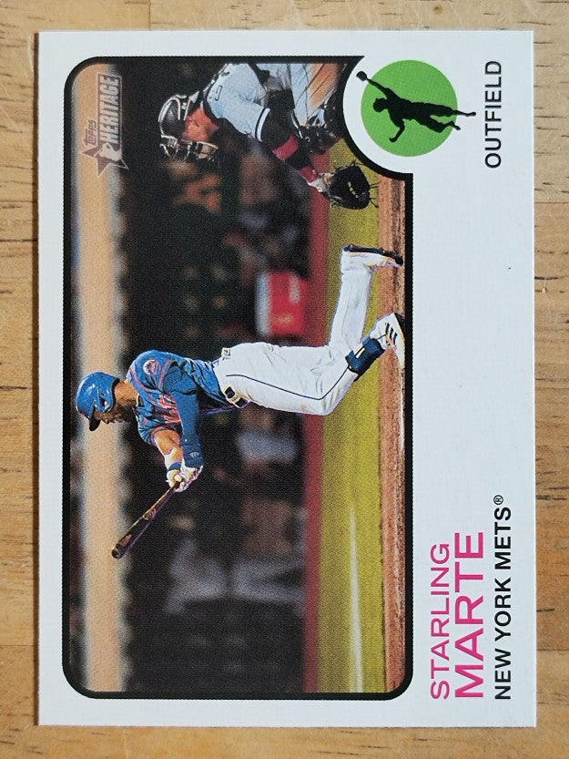 2022 Topps Heritage #106 Starling Marte