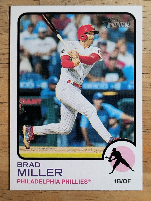 2022 Topps Heritage #108 Brad Miller