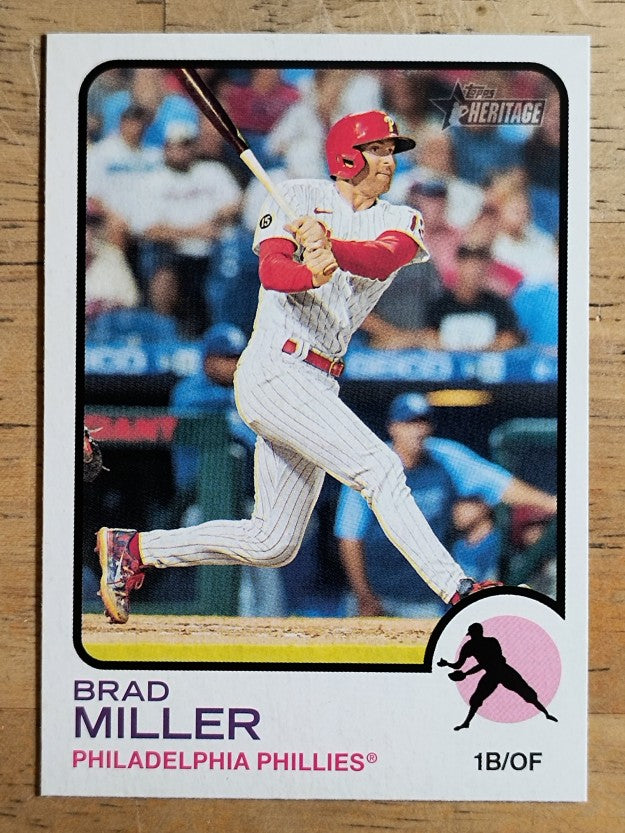 2022 Topps Heritage #108 Brad Miller