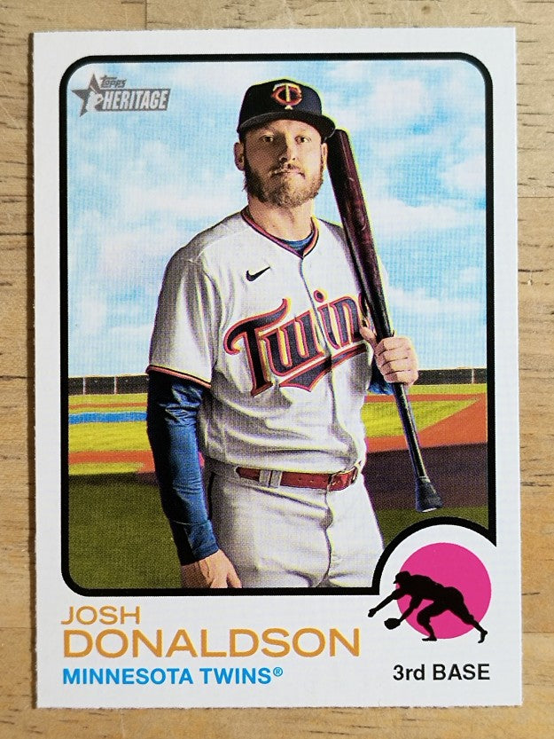 2022 Topps Heritage #110 Josh Donaldson