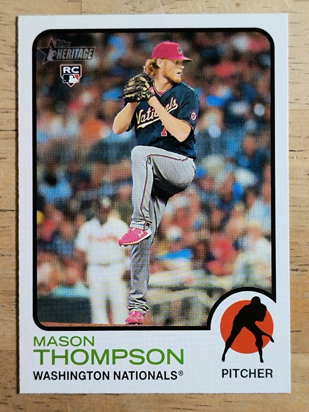 2022 Topps Heritage #113 Mason Thompson RC