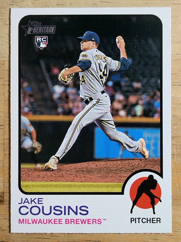2022 Topps Heritage #116 Jake Cousins RC