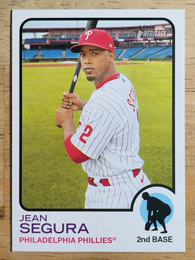 2022 Topps Heritage #117 Jean Segura