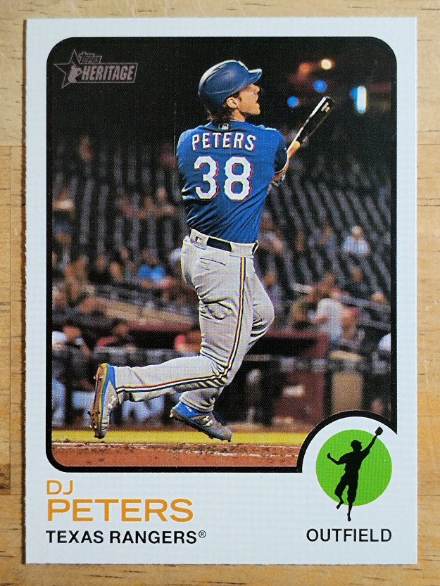 2022 Topps Heritage #119 DJ Peters