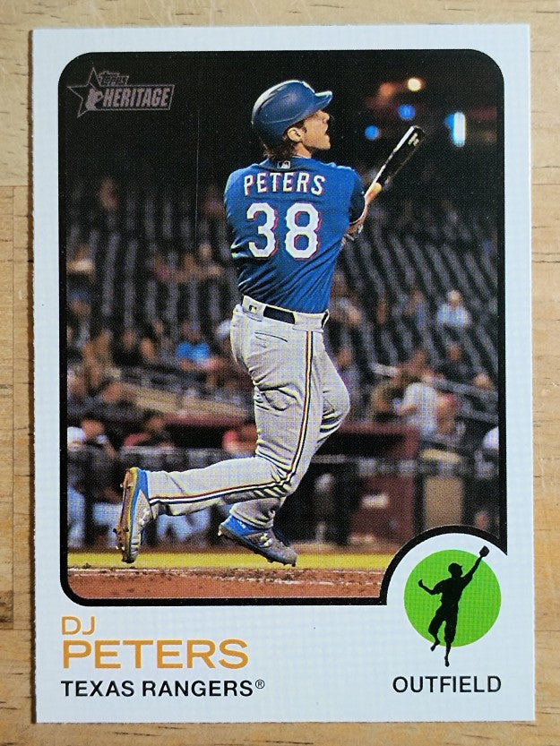 2022 Topps Heritage #119 DJ Peters
