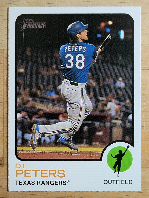 2022 Topps Heritage #119 DJ Peters