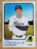 2022 Topps Heritage #120 Jazz Chisholm Jr.