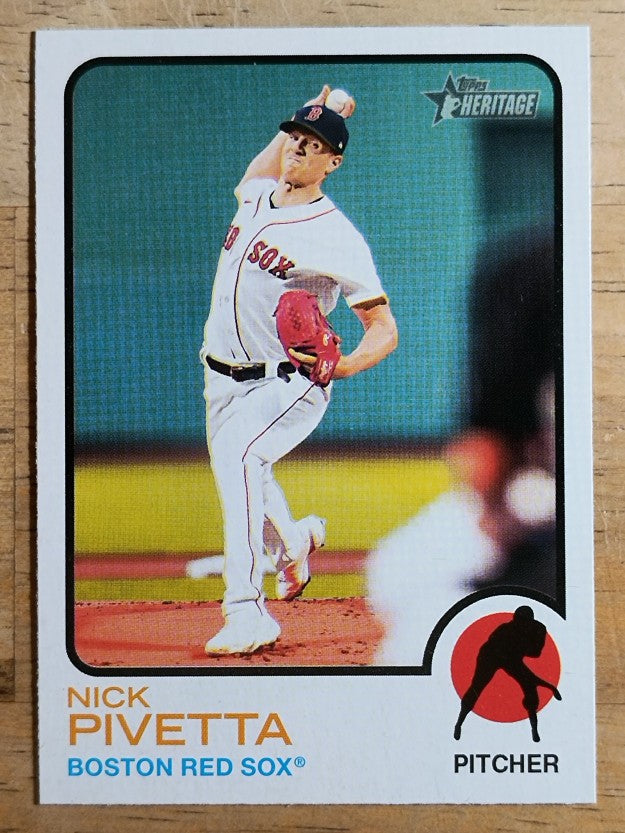 2022 Topps Heritage #121 Nick Pivetta