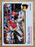2022 Topps Heritage #124 J.T. Realmuto