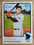 2022 Topps Heritage #129 Wilmer Flores