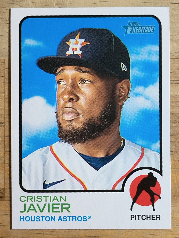 2022 Topps Heritage #130 Cristian Javier