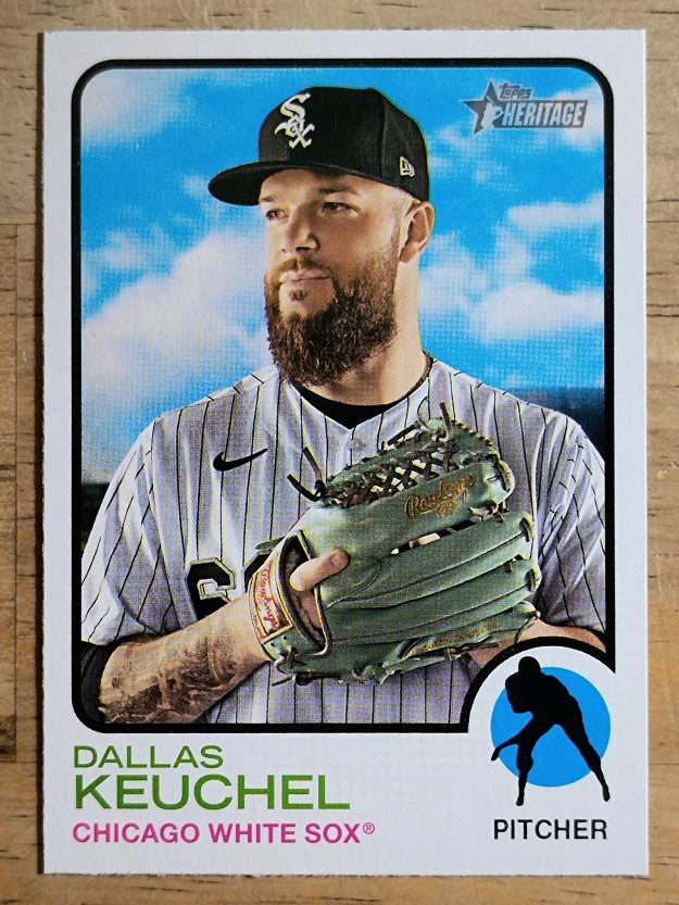 2022 Topps Heritage #133 Dallas Keuchel