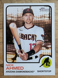 2022 Topps Heritage #135 Nick Ahmed