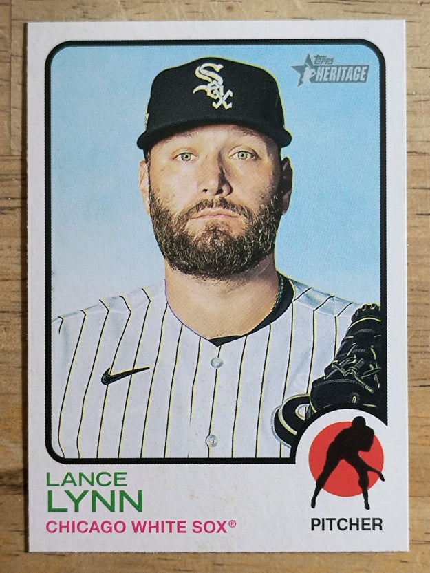 2022 Topps Heritage #137 Lance Lynn