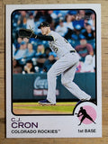 2022 Topps Heritage #138 C.J. Cron