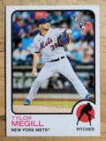 2022 Topps Heritage #140 Tylor Megill RC