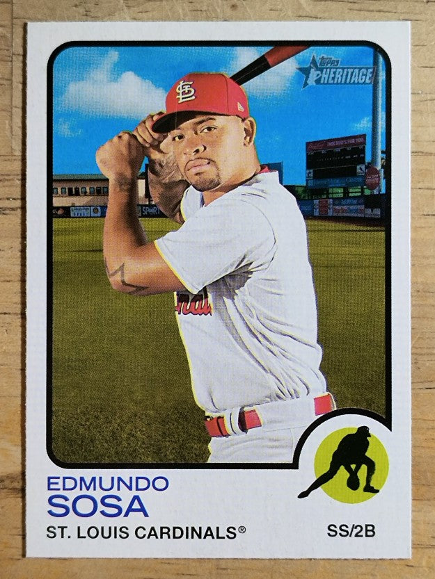 2022 Topps Heritage #141 Edmundo Sosa