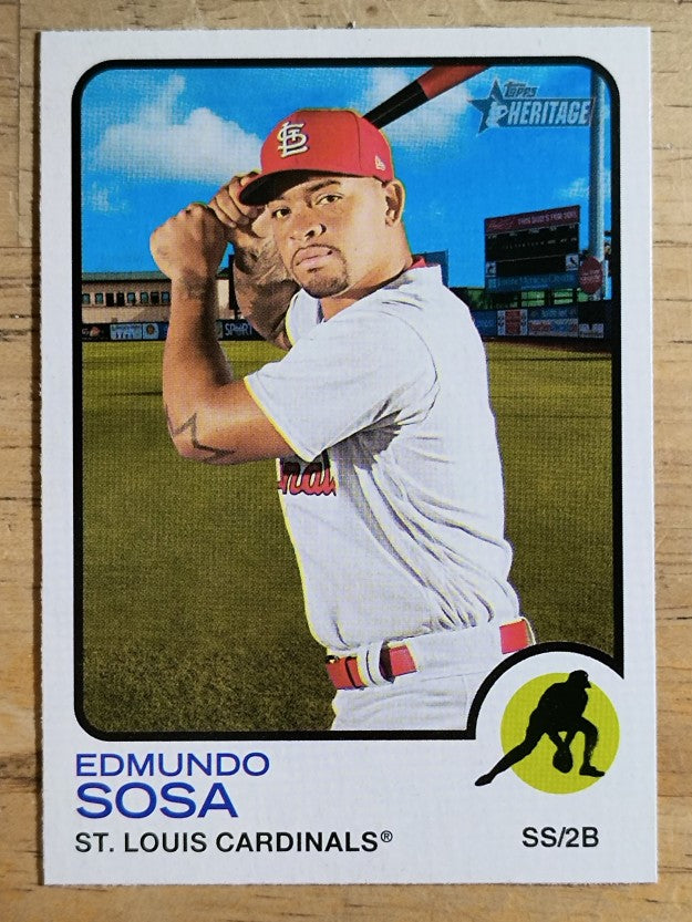 2022 Topps Heritage #141 Edmundo Sosa