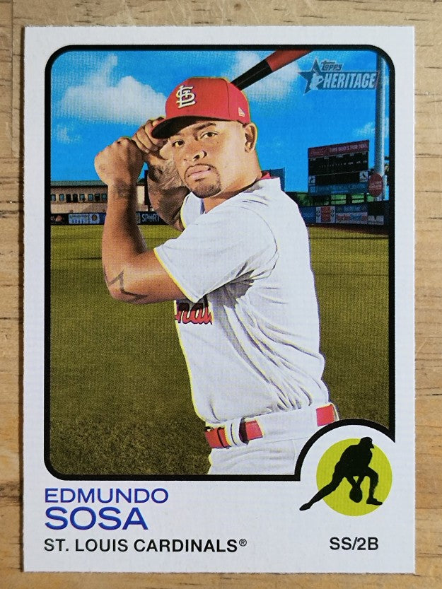 2022 Topps Heritage #141 Edmundo Sosa