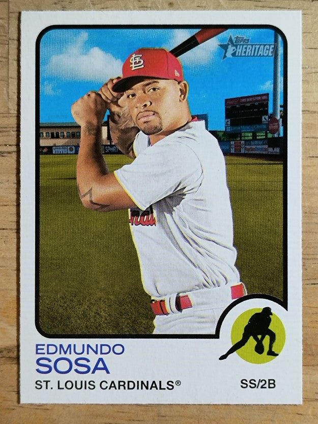2022 Topps Heritage #141 Edmundo Sosa