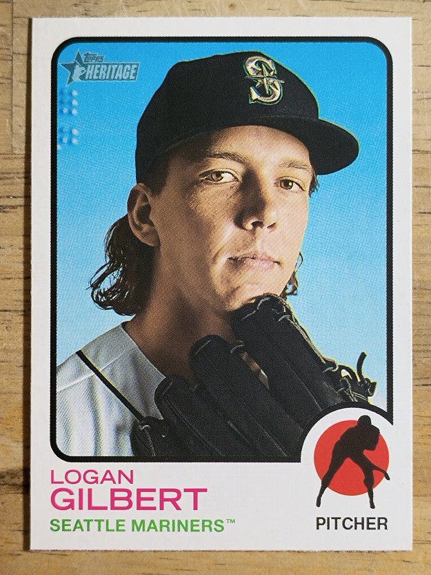 2022 Topps Heritage #142 Logan Gilbert