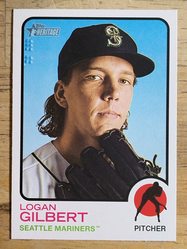 2022 Topps Heritage #142 Logan Gilbert