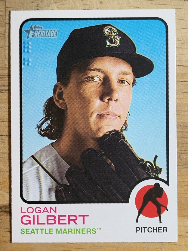 2022 Topps Heritage #142 Logan Gilbert