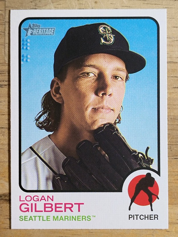 2022 Topps Heritage #142 Logan Gilbert