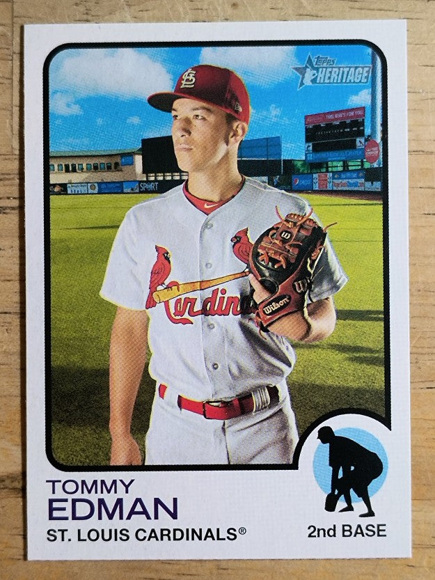 2022 Topps Heritage #143 Tommy Edman