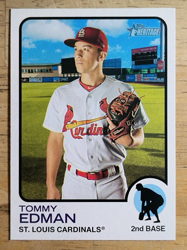 2022 Topps Heritage #143 Tommy Edman
