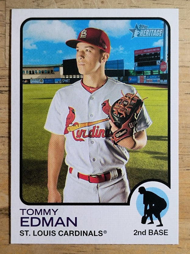 2022 Topps Heritage #143 Tommy Edman