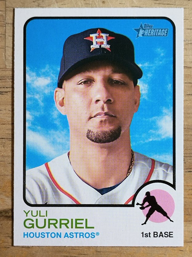 2022 Topps Heritage #145 Yuli Gurriel