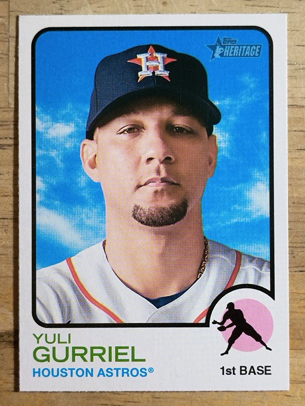 2022 Topps Heritage #145 Yuli Gurriel