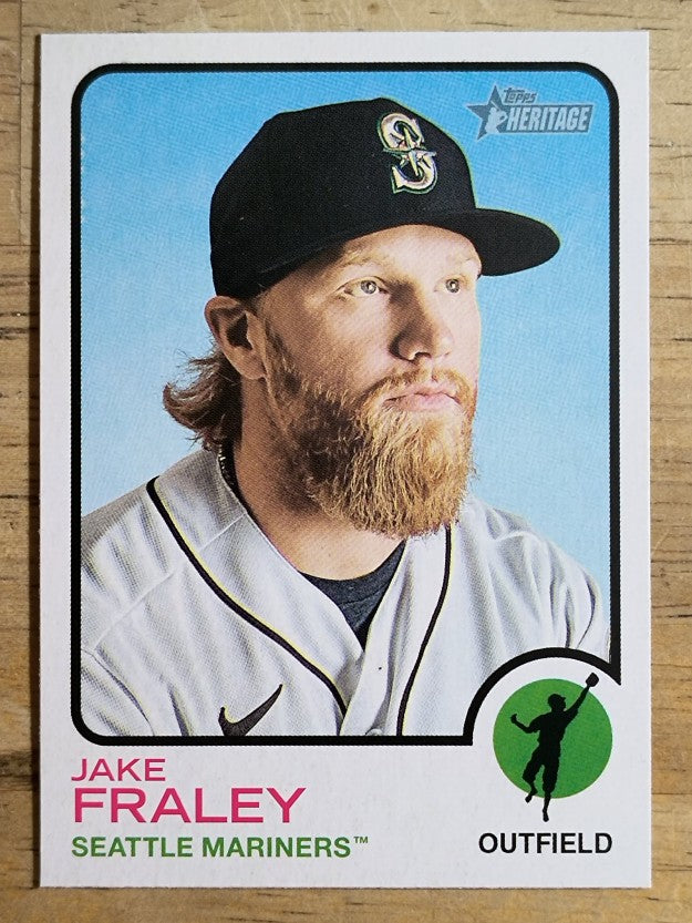 2022 Topps Heritage #146 Jake Fraley