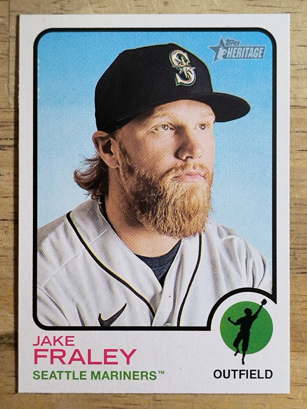 2022 Topps Heritage #146 Jake Fraley