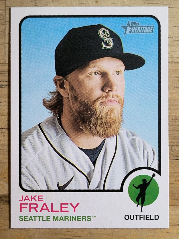 2022 Topps Heritage #146 Jake Fraley