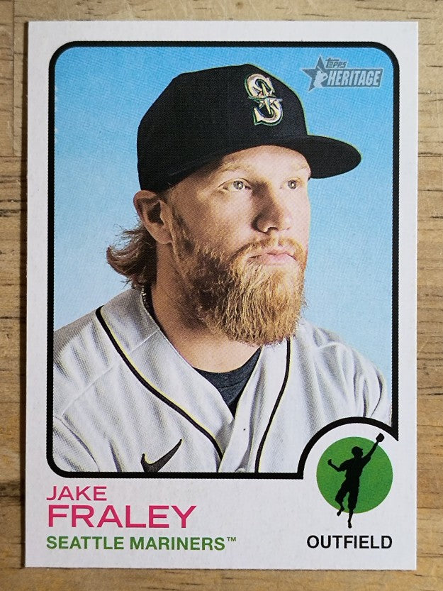 2022 Topps Heritage #146 Jake Fraley