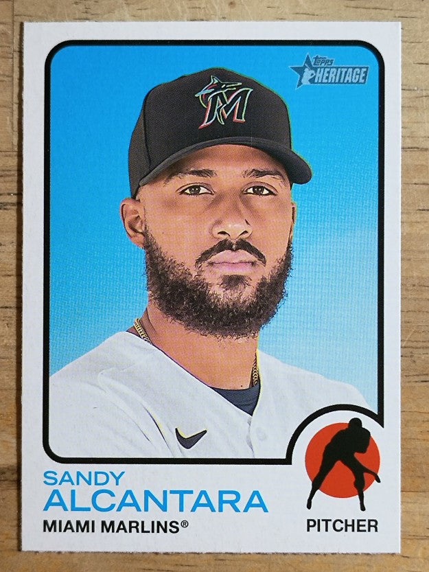 2022 Topps Heritage #147 Sandy Alcantara