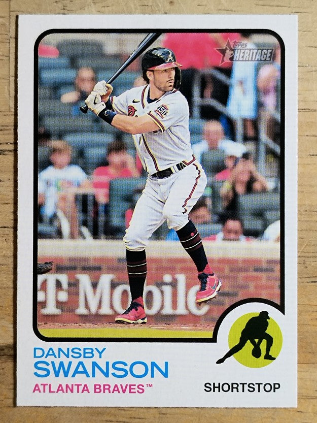 2022 Topps Heritage #148 Dansby Swanson