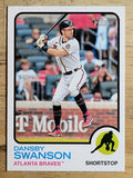 2022 Topps Heritage #148 Dansby Swanson