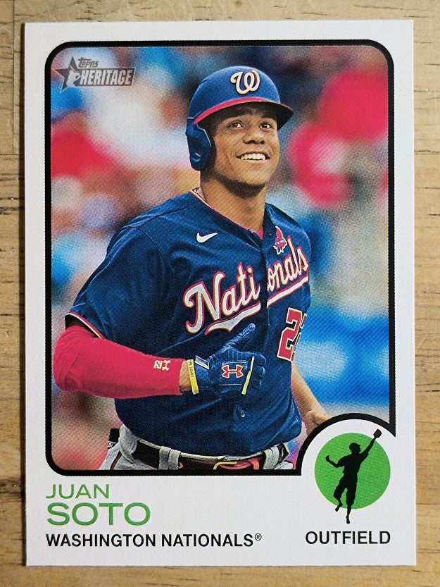 2022 Topps Heritage #154 Juan Soto