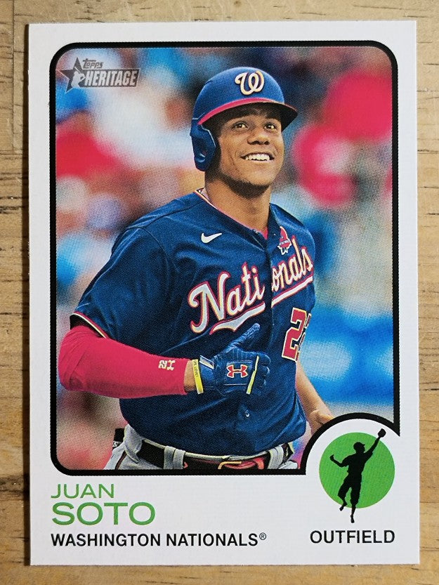 2022 Topps Heritage #154 Juan Soto