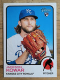 2022 Topps Heritage #155 Jackson Kowar RC