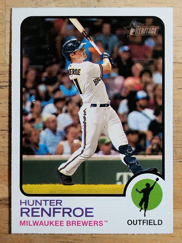 2022 Topps Heritage #156 Hunter Renfroe