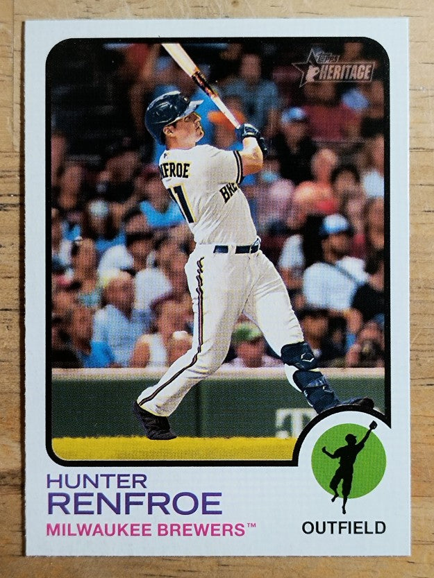2022 Topps Heritage #156 Hunter Renfroe