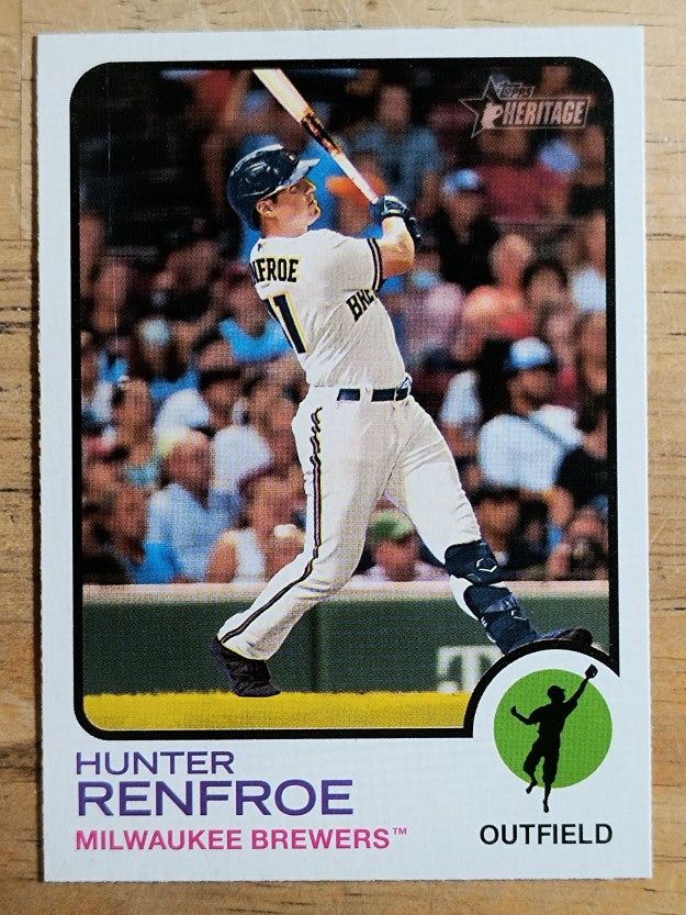 2022 Topps Heritage #156 Hunter Renfroe