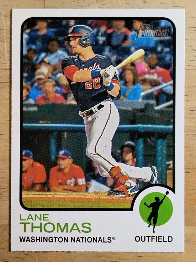 2022 Topps Heritage #159 Lane Thomas