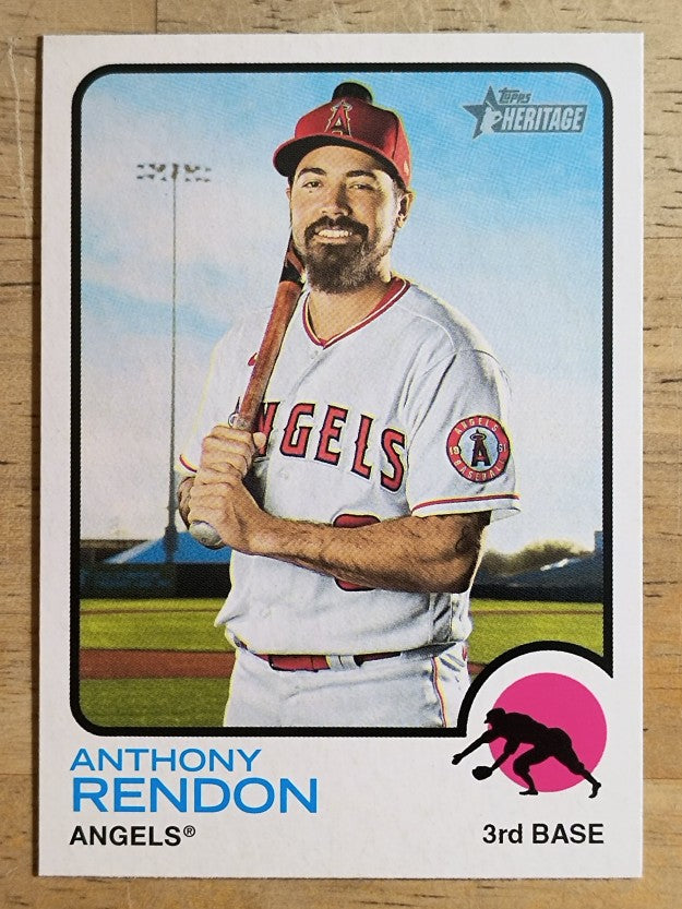 2022 Topps Heritage #160 Anthony Rendon